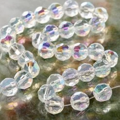 Cheapest 🌟 Crystal AB Faceted Glass Round Beads, 10mm by Bead Landing™ ❤️ -Deals Bead Landing Store 10402112 20