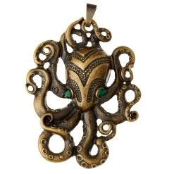 Promo 🤩 Found Objects™ Antique Brass Octopus Pendant by Bead Landing™ ⌛