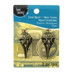 New ⌛ Found Objects™ Bird Skull Charms by Bead Landing™ 🛒 -Deals Bead Landing Store 10421363