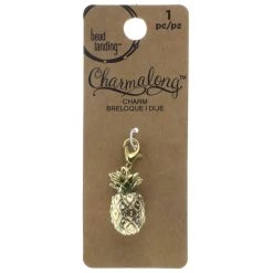 Top 10 🔥 Charmalong™ Gold Pineapple Charm by Bead Landing™ 👍 -Deals Bead Landing Store 10422173