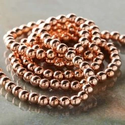 Cheap 👏 Rose Gold Copper Small Round Beads, 3mm by Bead Landing™ 🧨 -Deals Bead Landing Store 10436549 20
