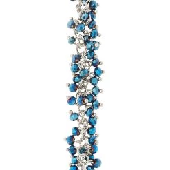 Best deal 🎉 Iridescent Blue Glass Beads On Chain by Bead Landing™ ✔️