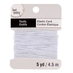 Flash Sale ✔️ 24 Pack: 1mm White Stringing Elastic Cord by Bead Landing™ 💯