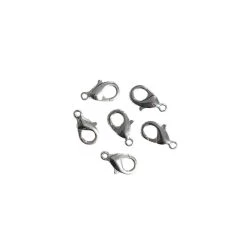 Budget 😉 Silver Finish Lobster Clasps by Bead Landing™, 15mm 🤩