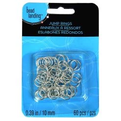 Budget 🛒 12 Pack: Silver Jump Rings, 10mm by Bead Landing™ 🤩