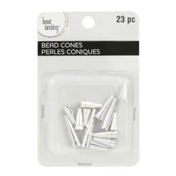 Coupon ✔️ 12 Packs: 23 ct. (276 total) Smooth Silver Bead Cones by Bead Landing™ 🔔