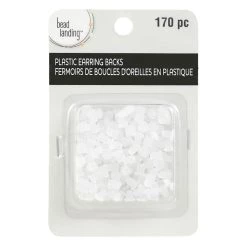 Best reviews of 🎉 Bead Landing™ Plain Plastic Clear Earring Back ✨