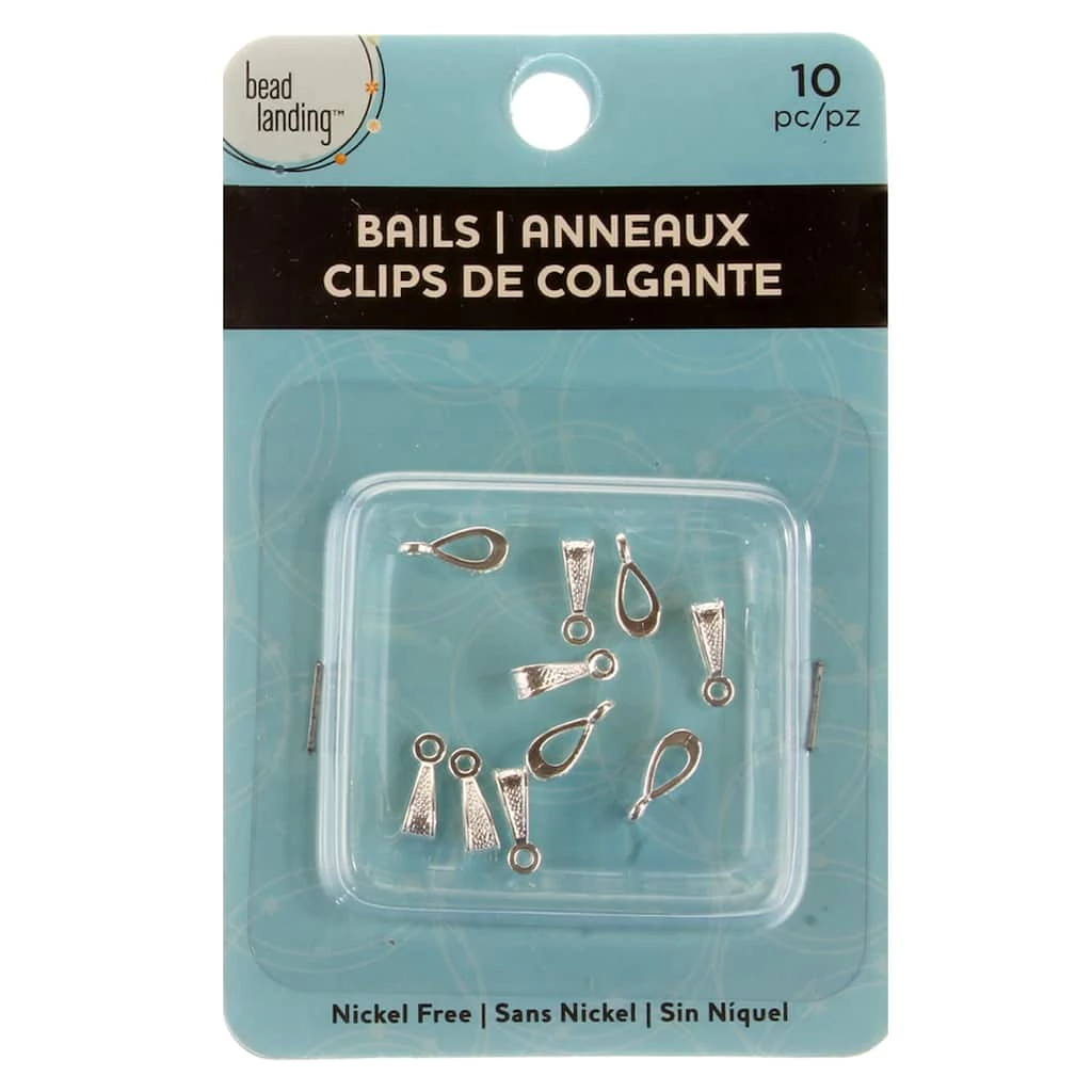 Hot Sale π Silver Bails by Bead Landing™ π 3 Hot Sale π Silver Bails by Bead Landing™ π