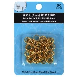 Best Pirce 🎉 Bead Landing™ Split Rings, 9 mm 🛒