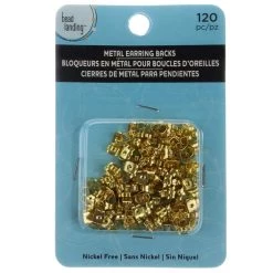 Cheapest ✔️ 12 Pack: Gold Earring Backs by Bead Landing™ 😍