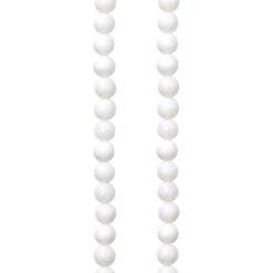 Coupon ✨ White Shell Round Beads, 6mm by Bead Landing™ 👍
