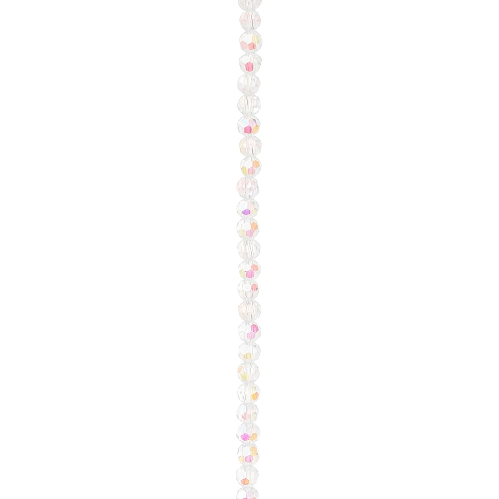 Outlet 🛒 Aurora Borealis Faceted Glass Round Beads, 4mm by Bead Landing™ 🔔 3 Outlet 🛒 Aurora Borealis Faceted Glass Round Beads, 4mm by Bead Landing™ 🔔