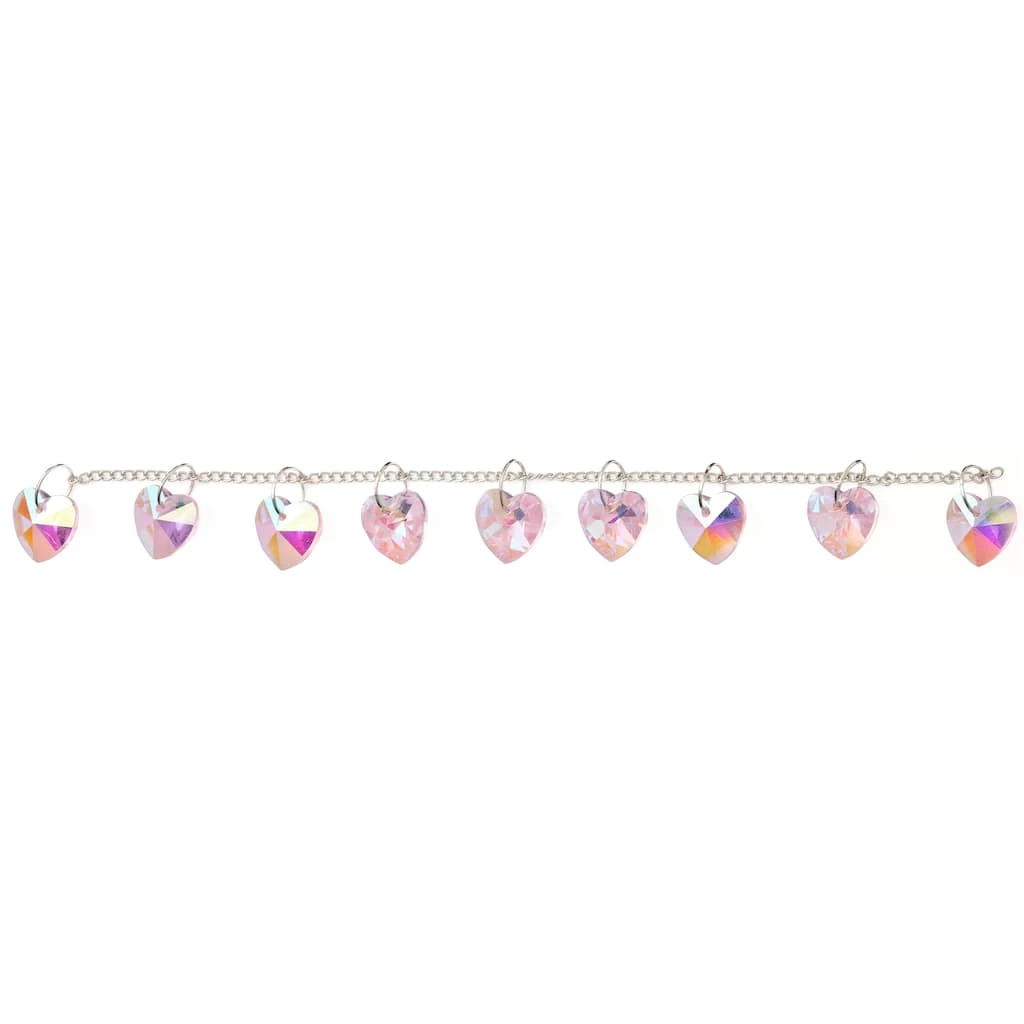 Buy 👍 Pink Aurora Borealis Faceted Glass Heart Beads, 14mm by Bead Landing™ 🛒 5 Buy 👍 Pink Aurora Borealis Faceted Glass Heart Beads, 14mm by Bead Landing™ 🛒 - Image 3