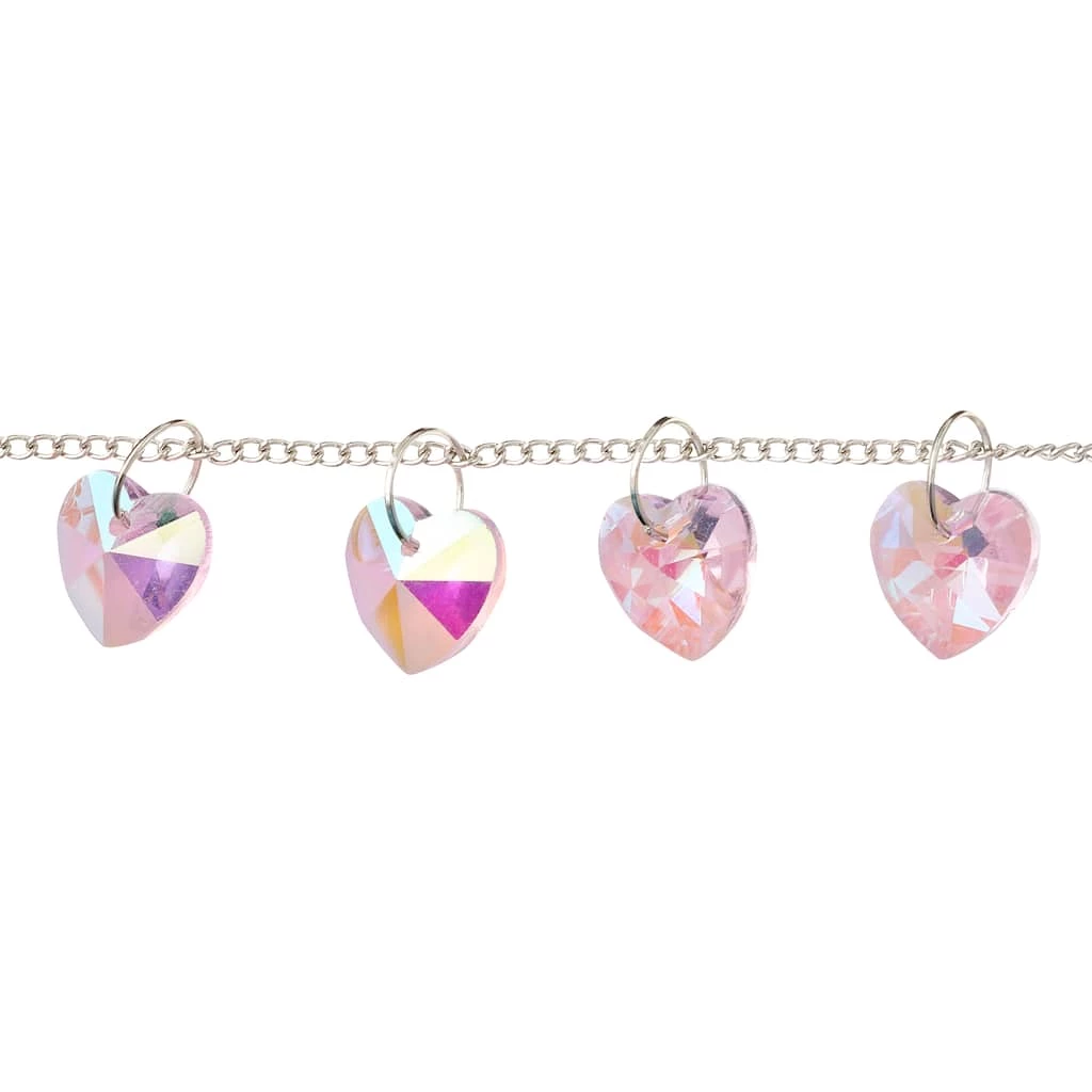 Buy 👍 Pink Aurora Borealis Faceted Glass Heart Beads, 14mm by Bead Landing™ 🛒 3 Buy 👍 Pink Aurora Borealis Faceted Glass Heart Beads, 14mm by Bead Landing™ 🛒