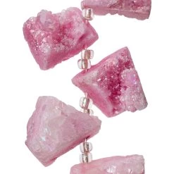 Outlet 👏 Sedona Pink Druzy Agate Nugget Beads by Bead Landing™ 🥰