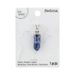 Cheapest 🔥 Sedona Gray Sodalite Point Pendant by Bead Landing™ 👍