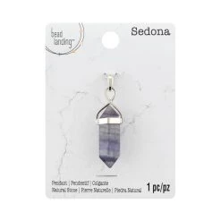 Promo 💯 Sedona Rainbow Fluorite Point Pendant by Bead Landing™ ⭐ -Deals Bead Landing Store 10466659