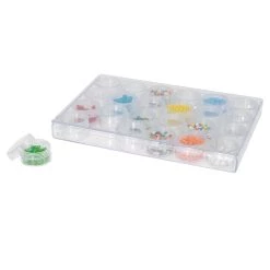 Best Sale ⭐ 6 Pack: 9.5" Bead Storage Case with Jars by Bead Landing™ 😉