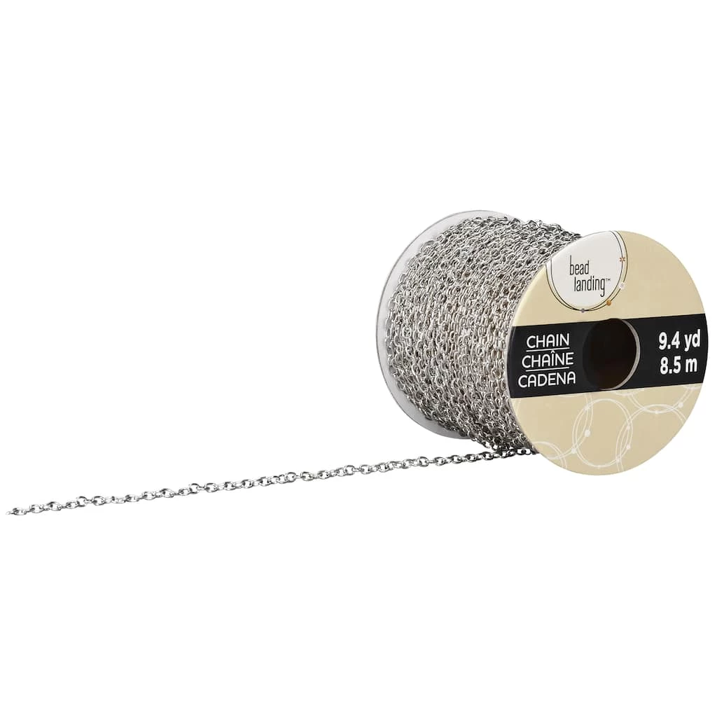 Buy ✔️ 9.4 yd. Rhodium Chain Spool By Bead Landing™ 🔥 4 Buy ✔️ 9.4 yd. Rhodium Chain Spool By Bead Landing™ 🔥 - Image 2