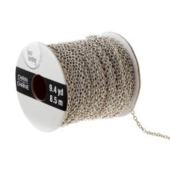 Buy ✔️ 9.4 yd. Rhodium Chain Spool By Bead Landing™ 🔥