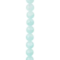 Flash Sale 😀 Aqua Glass Round Beads, 10mm by Bead Landing™ ❤️