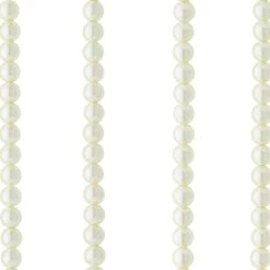 Budget 🔥 Ivory Pearl Glass Beads, 8mm by Bead Landing™ 🥰
