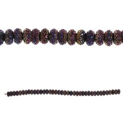 Buy 👍 12 Pack: Purple Resin Rondelle Beads, 8mm by Bead Landing™ ⌛