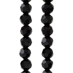 Best deal 🔥 Black Glass Faceted Round Beads, 10mm by Bead Landing™ ✨