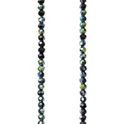 Discount ๐ฅ Black Small Glass Faceted Round Beads, 2mm by Bead Landing™ ๐