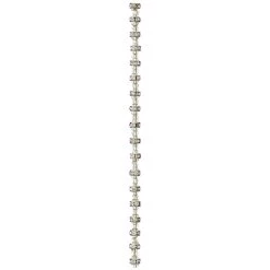 New 😀 Silver Rhinestone Studded Rondel Beads, 7mm by Bead Landing™ 💯 -Deals Bead Landing Store 10472583 30