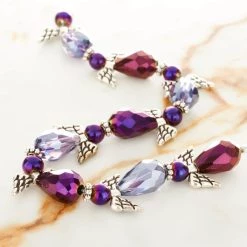 Outlet ✨ Purple Mix Glass & Metal Angel Beads by Bead Landing™ 👏 -Deals Bead Landing Store 10472597 20