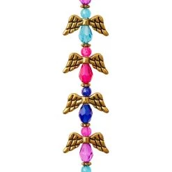 Wholesale ⭐ Blue & Purple Metal & Glass Angel Beads by Bead Landing™ 😉