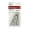 Best deal 🛒 12 Packs: 200 ct. (2,400 total) Premium Metals 3mm Rhodium Spacer Beads by Bead Landing™ 💯