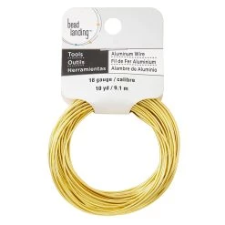 Cheap 😍 Gold 18-Gauge Aluminum Wire By Bead Landing™ 🤩 -Deals Bead Landing Store 10477952 30