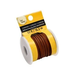 Flash Sale 🎁 6 Pack: 1/8" Saddle Tan Deerskin Lace Cord By Bead Landing™ 🎁 -Deals Bead Landing Store 10481547