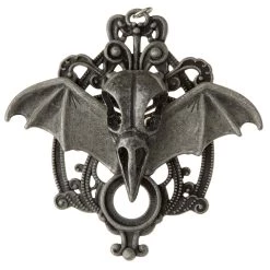 Promo 🌟 Found Objects™ Oxidized Silver Bat Pendant By Bead Landing™ 🤩