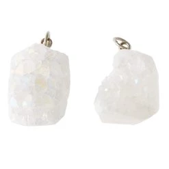 Cheapest 👏 Signature Sedona White Aurora Borealis Druzy Charms by Bead Landing™ 💯