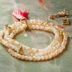 Outlet ⭐ Charmalong™ Blush Bead Bracelet By Bead Landing™ 🤩 -Deals Bead Landing Store 10505684 20