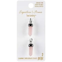 Best reviews of ⭐ Signature Color Shop Rose Quartz Point Charms by Bead Landing™ 🤩 -Deals Bead Landing Store 10506045
