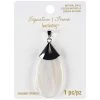 Budget ⭐ Signature Color Shop Large Teardrop Shell Pendant By Bead Landing™ 🌟 -Deals Bead Landing Store 10506072