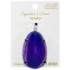 Deals ✔️ Signature Color Shop Purple Agate Pendant By Bead Landing™ ✨ -Deals Bead Landing Store 10506164