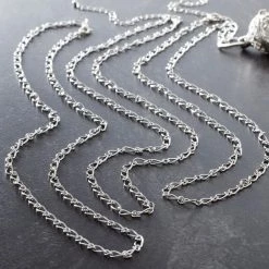 Discount 💯 Rhodium Figaro Chain Necklaces By Bead Landing™ 🧨 -Deals Bead Landing Store 10506398 20