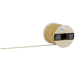 Top 10 🥰 12 Pack: 10yd. Hamilton Gold Mini Curb Chain Spool by Bead Landing™ 😀 -Deals Bead Landing Store 10506426