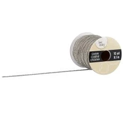 Best Pirce 🎉 6 Pack: 10yd. Rhodium Mini Curb Chain Spool by Bead Landing™ 🔔 -Deals Bead Landing Store 10506427 1