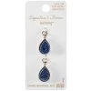 Best Pirce 😀 Signature Color Shop Blue Druzy Teardrop Charms By Bead Landing™ 🔥 -Deals Bead Landing Store 10506441