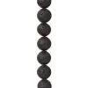 Flash Sale 🌟 Black Natural Lava Round Beads, 12mm by Bead Landing™ 😀 -Deals Bead Landing Store 10507392 31