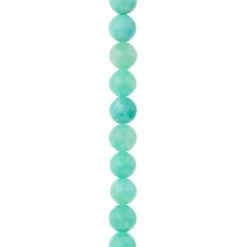 Cheap 🌟 Light Teal Quartzite Round Beads, 8mm by Bead Landing™ ⌛ -Deals Bead Landing Store 10507395 31202