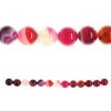 Coupon ⌛ 12 Pack: Pink Dyed Agate Round Beads, 12mm by Bead Landing™ ⭐