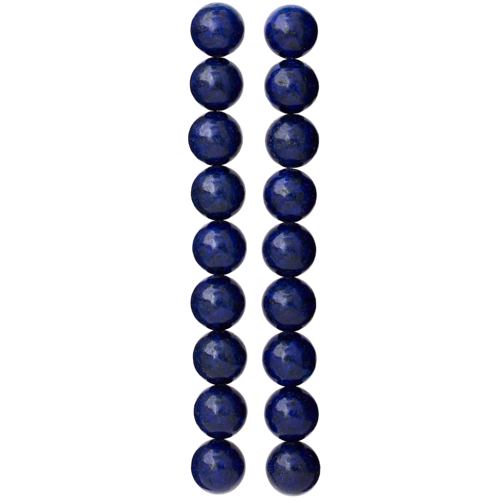 Buy 😀 Dark Blue Reconstituted Lapis Round Beads, 10mm by Bead Landing™ 🎉 5 Buy 😀 Dark Blue Reconstituted Lapis Round Beads, 10mm by Bead Landing™ 🎉 - Image 3