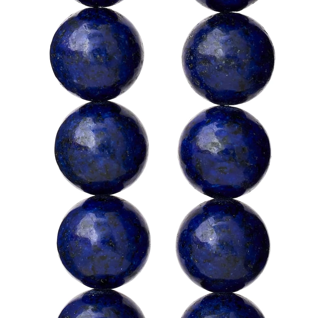 Buy 😀 Dark Blue Reconstituted Lapis Round Beads, 10mm by Bead Landing™ 🎉 3 Buy 😀 Dark Blue Reconstituted Lapis Round Beads, 10mm by Bead Landing™ 🎉